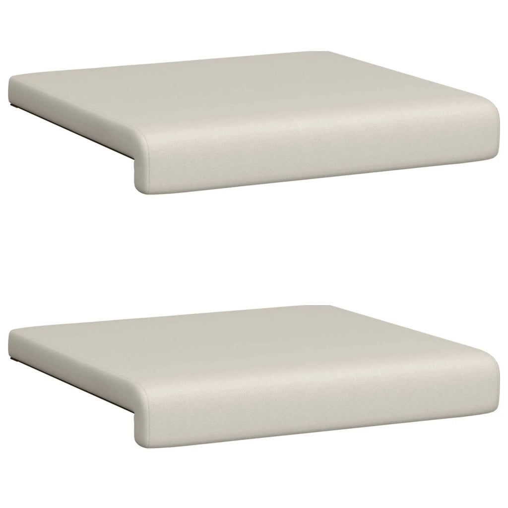 Cuscino per panchina 2 pcs Velvet testurizzato Avena 42043079