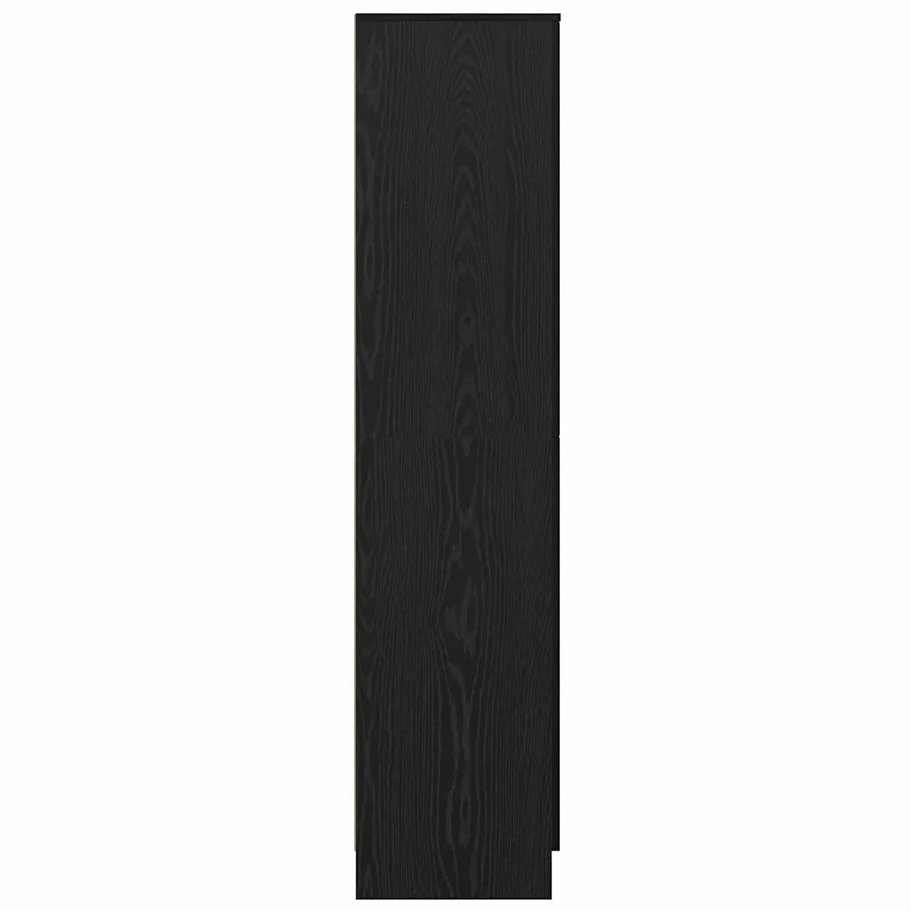 Credenza Rovere Nero 35 x 39 x 168 cm 869331