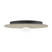 Lampada da soffitto CALMA beige feltro 1xG9 Emibig