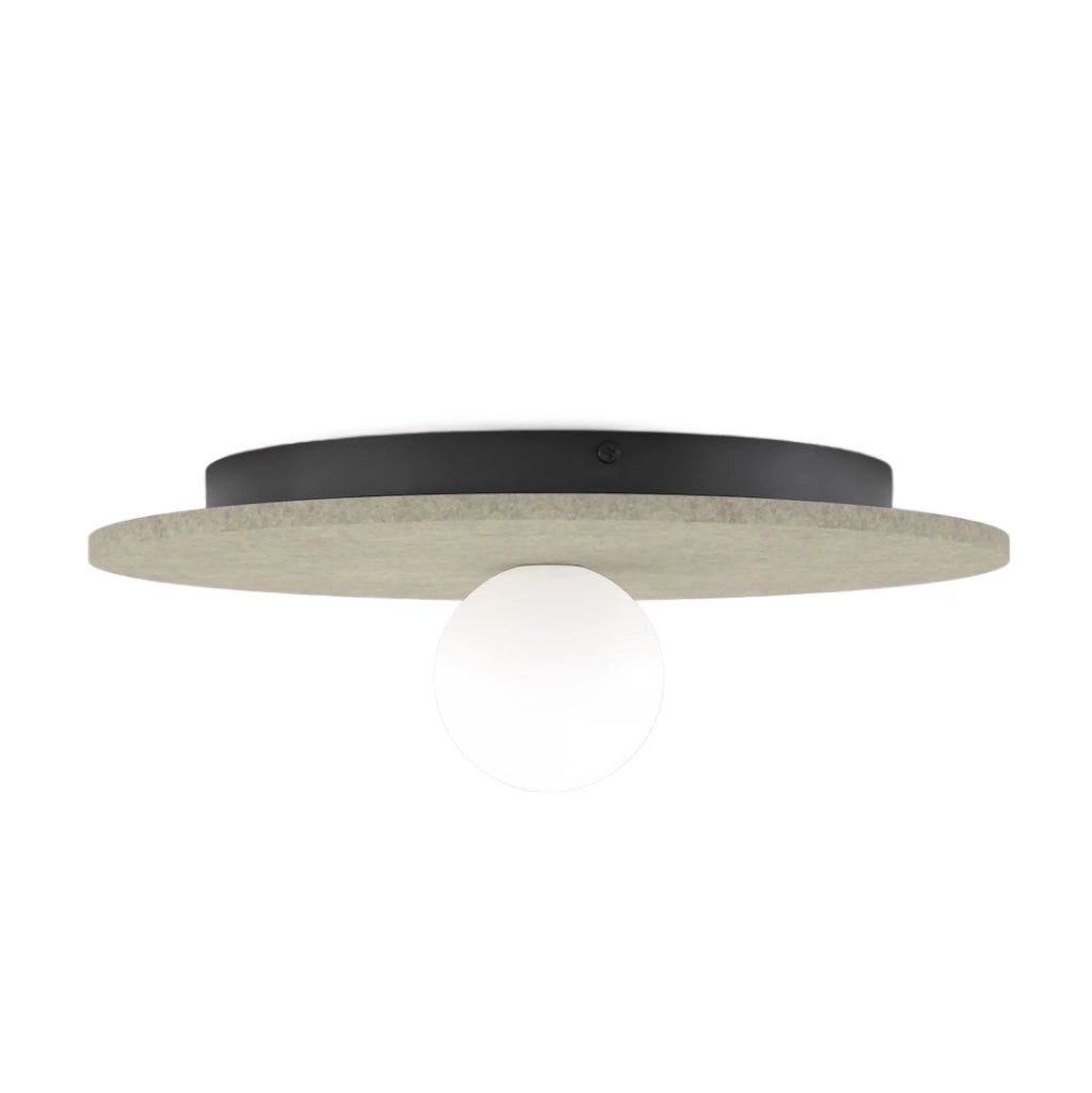 Lampada da soffitto CALMA beige feltro 1xG9 Emibig