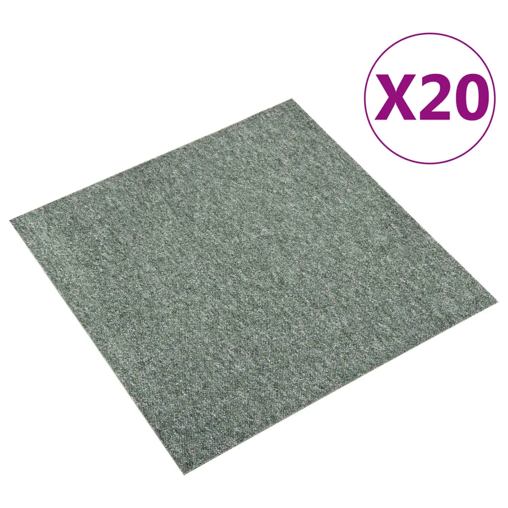 Tappeto 20 pz Verde 50 x 50 cm 100% Polipropilene