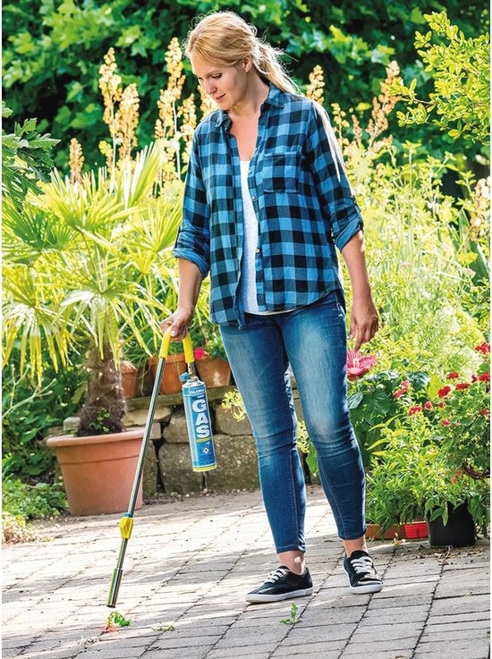 Bruciator per erbacce per un giardino senza erbacce - facile e sicuro da utilizzare con gas