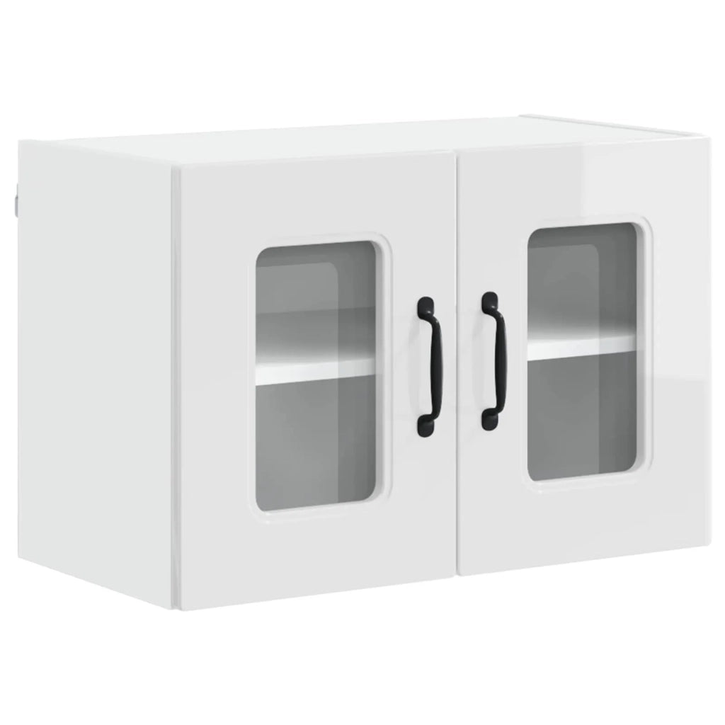 Mobile da cucina con lo scaffale-Armadio da cucina Bianco Lucido 60 x 31 x 40 cm 360499