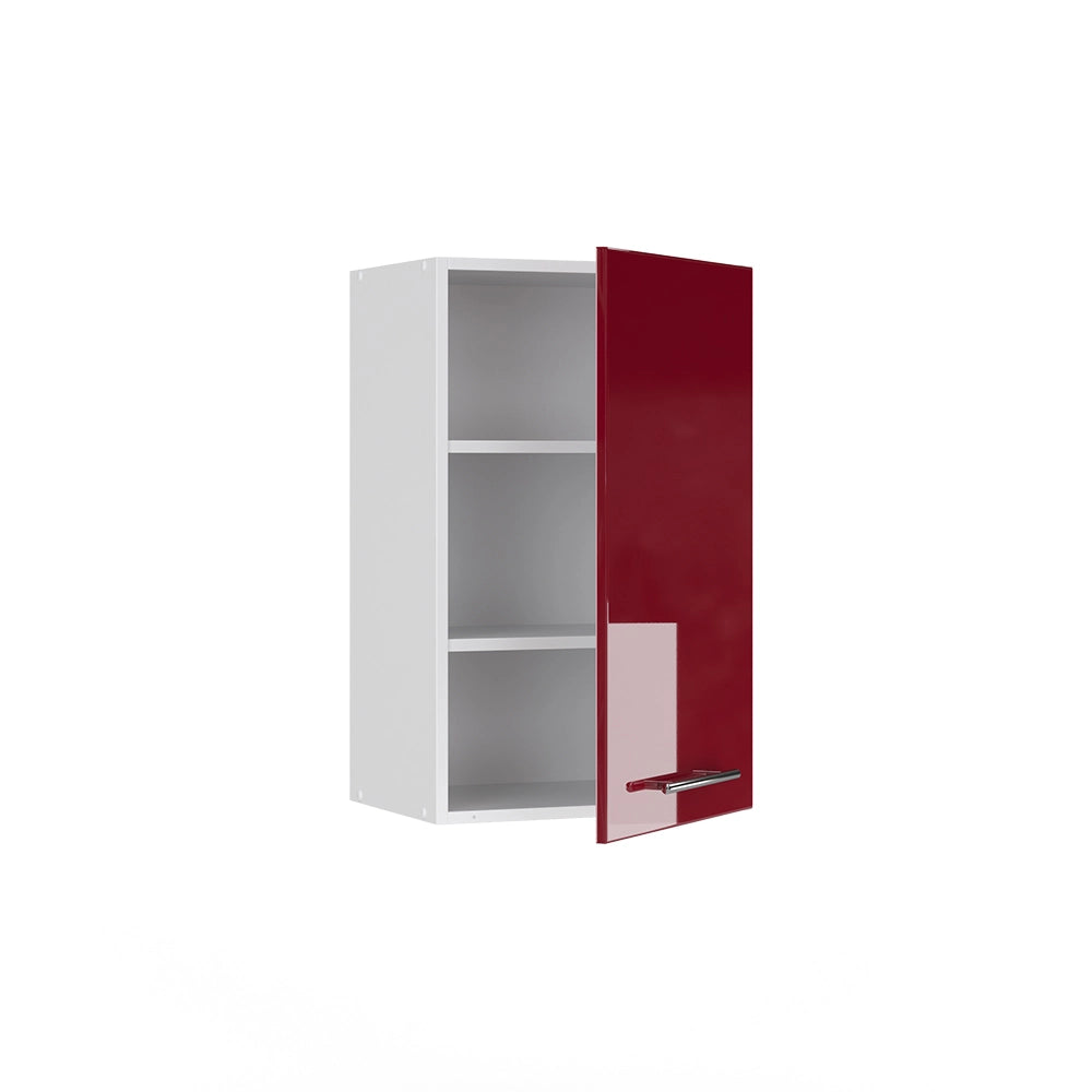 Vicco Mobile bagno Rosso bordeaux lucido 45 x 72 cm
