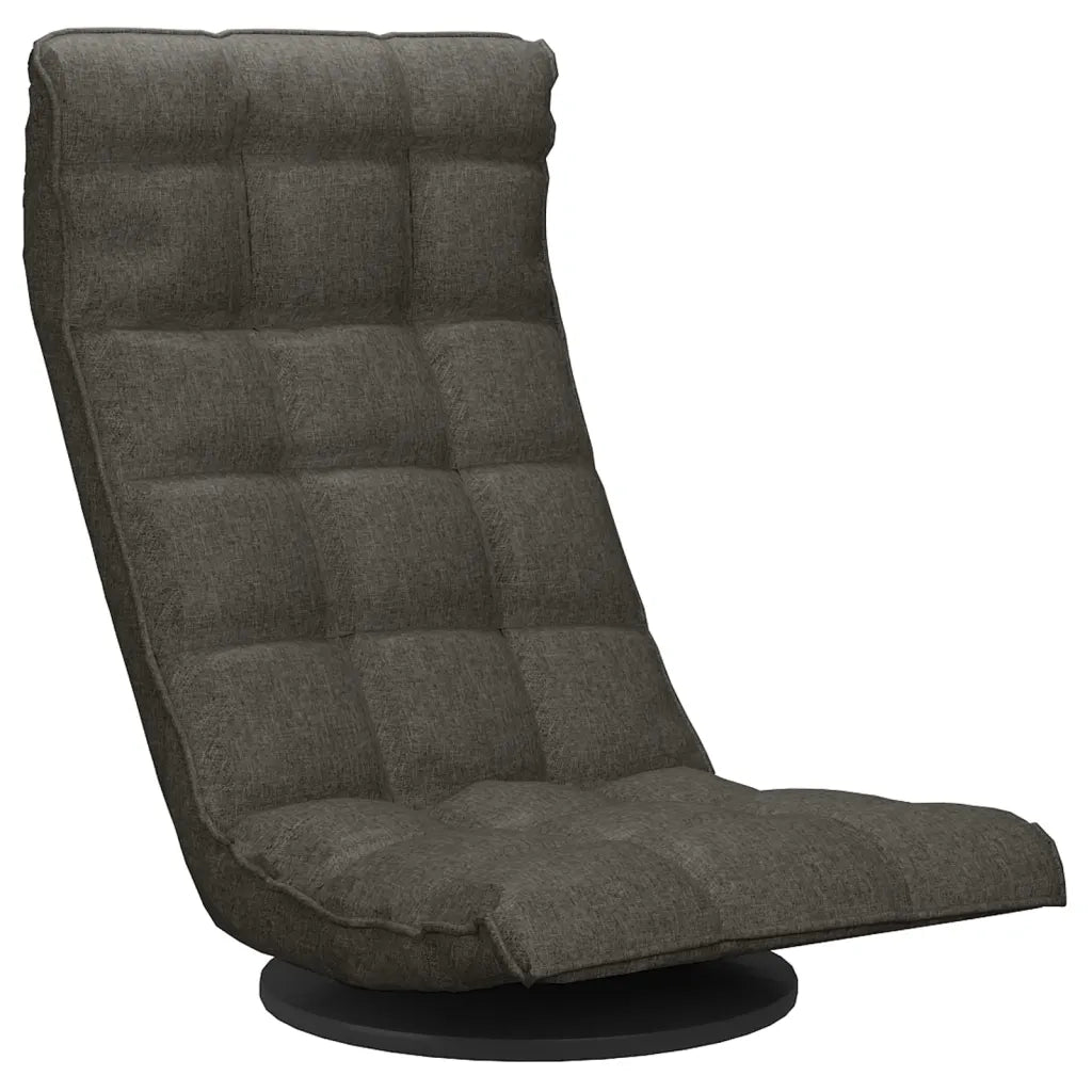 Sedia da Pavimento Girevole Rosa in Tessuto 336575