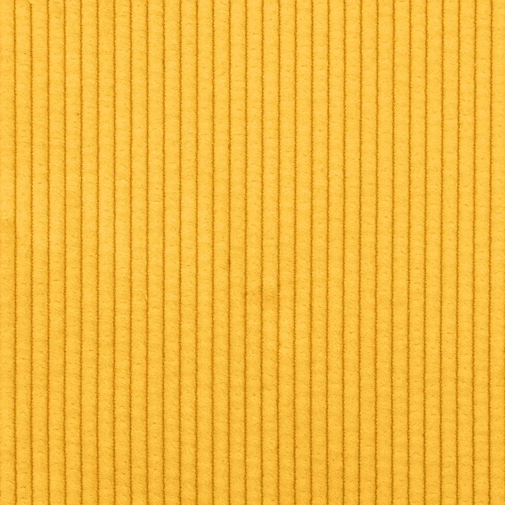Divano Divanetto-Sofa Giallo Chiaro 109cm Tessuto di Velluto a Coste