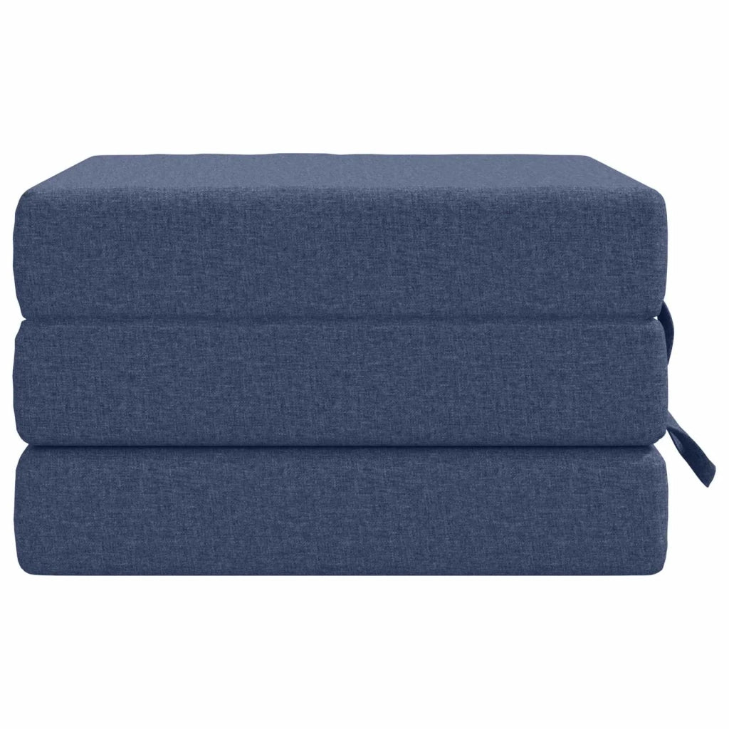 Divano Letto Pieghevole 75 x 67 x 45 cm Blu 900165