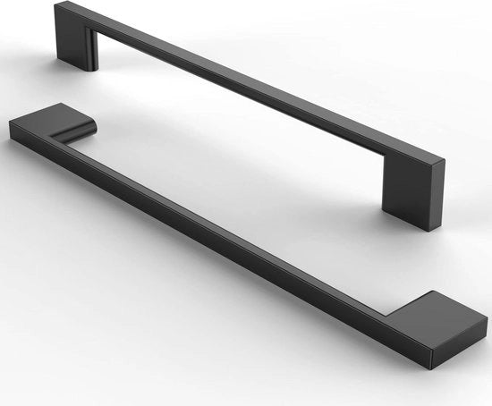 Greppini in legno nero 192 mm - Set da 5 pezzi - Ideali per armadi e cassetti