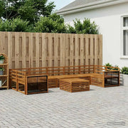 Set di divani da esterno 8 pcs Naturale 3383142