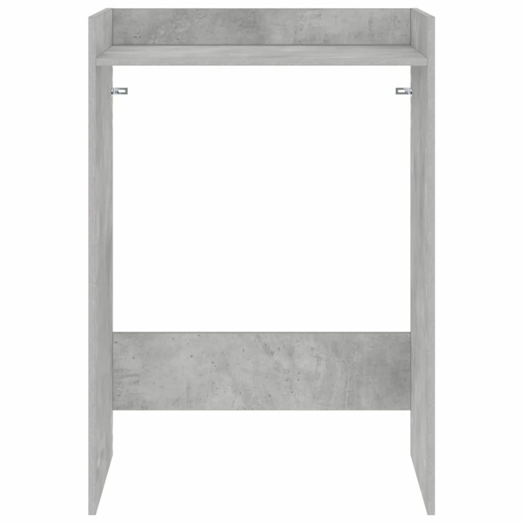Mobiletto per lavatrice Calcestruzzo 67,5 x 48 x 97 cm 8006819