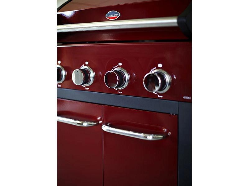 Barbecue a gas Generation Basic 4 bruciatori piani laterali pieghevoli - Grigio