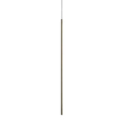 Lampada A Sospensione Look 1 Luce Led Integrato Ottone