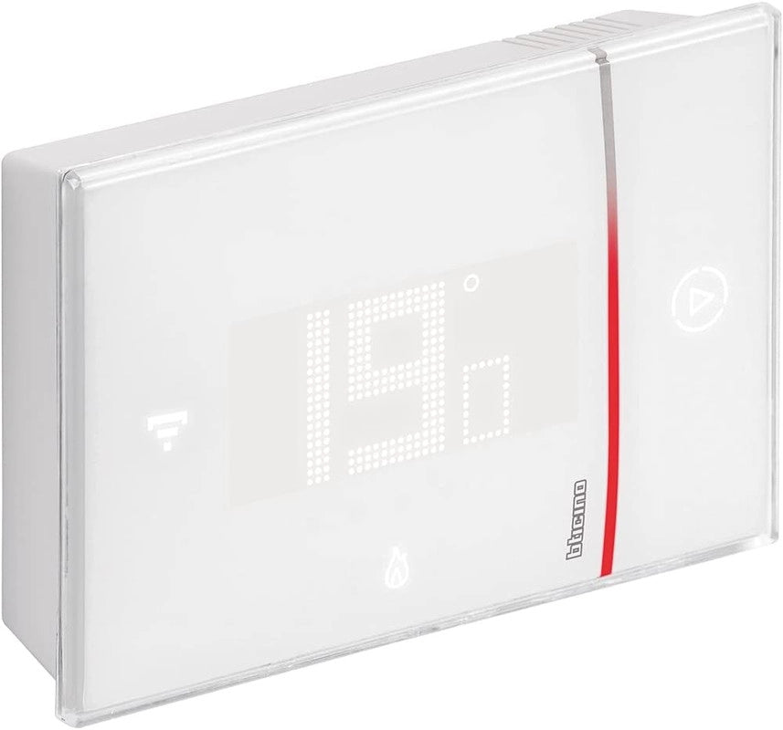Bticino SXW8002WR TERMOSTATO WIFI DIGITALE Smarther2. Termostato a parete. Programmabile. Comando da App. Alexa e Google. Bianco. prodotto ricondizionato