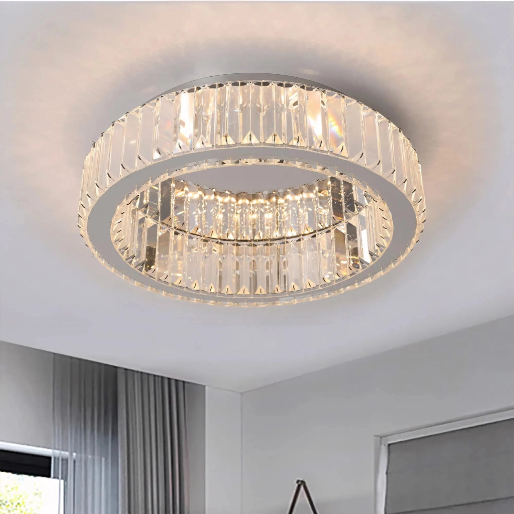 Lampada Da Soffitto App1742-c 40 Cm Chrome