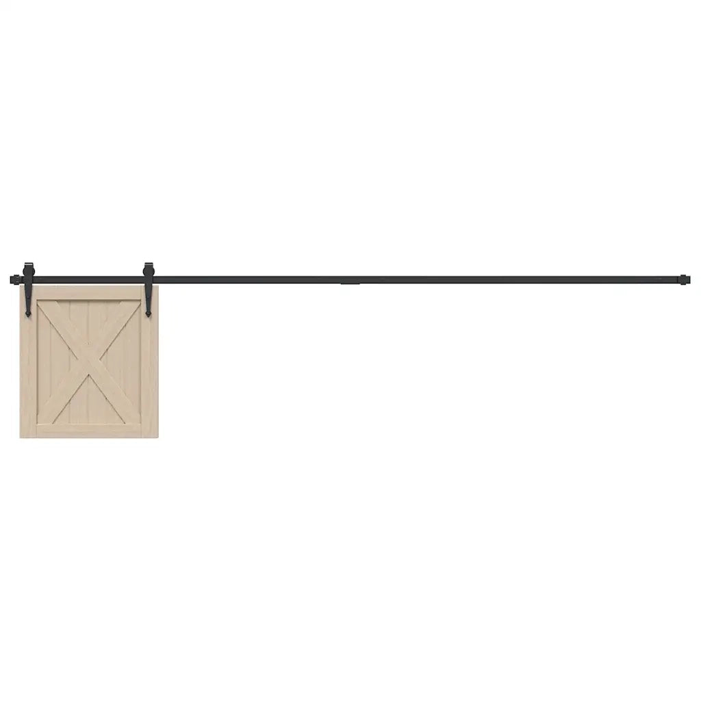 Kit Anta Scorrevole Armadio in Acciaio al Carbonio 113 cm 4009686