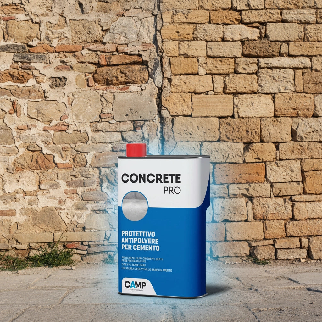 Camp concrete pro consolidante antipolvere per cemento e pietre porose 1 l