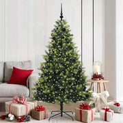Albero di Natale Artificiale a Cerniera con 300 LED 180 cm 3395992