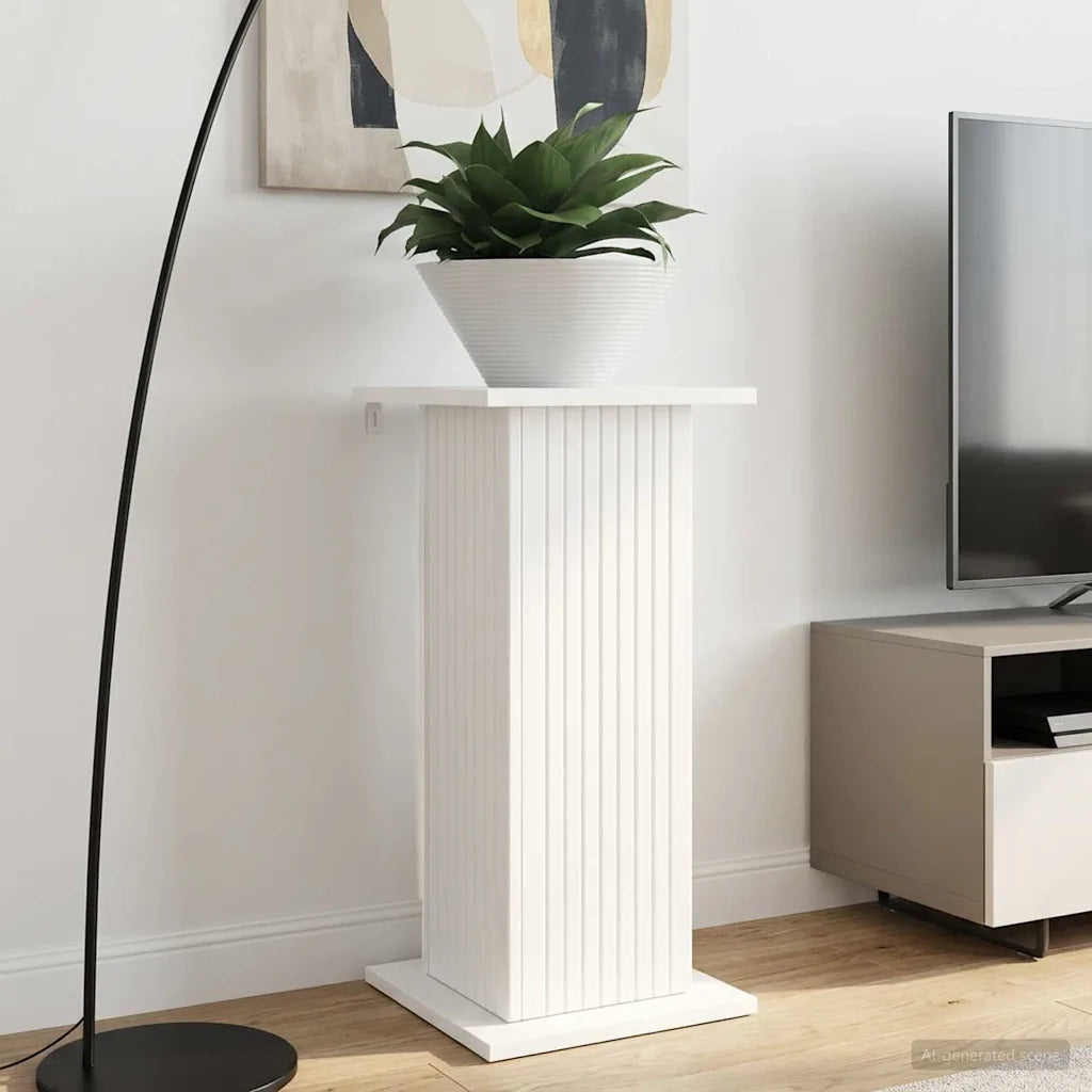 Supporto per piante 2 pcs Bianco 30,5 x 30 x 60,5 cm 899781