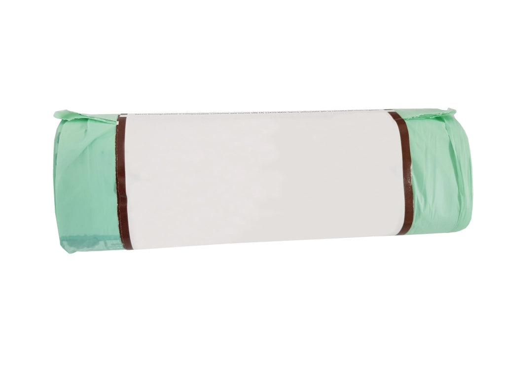 SACCHI PER RIFIUTI BIODEGRADABILI 42X45 cm - lt 10 - conf. 15 pezzi