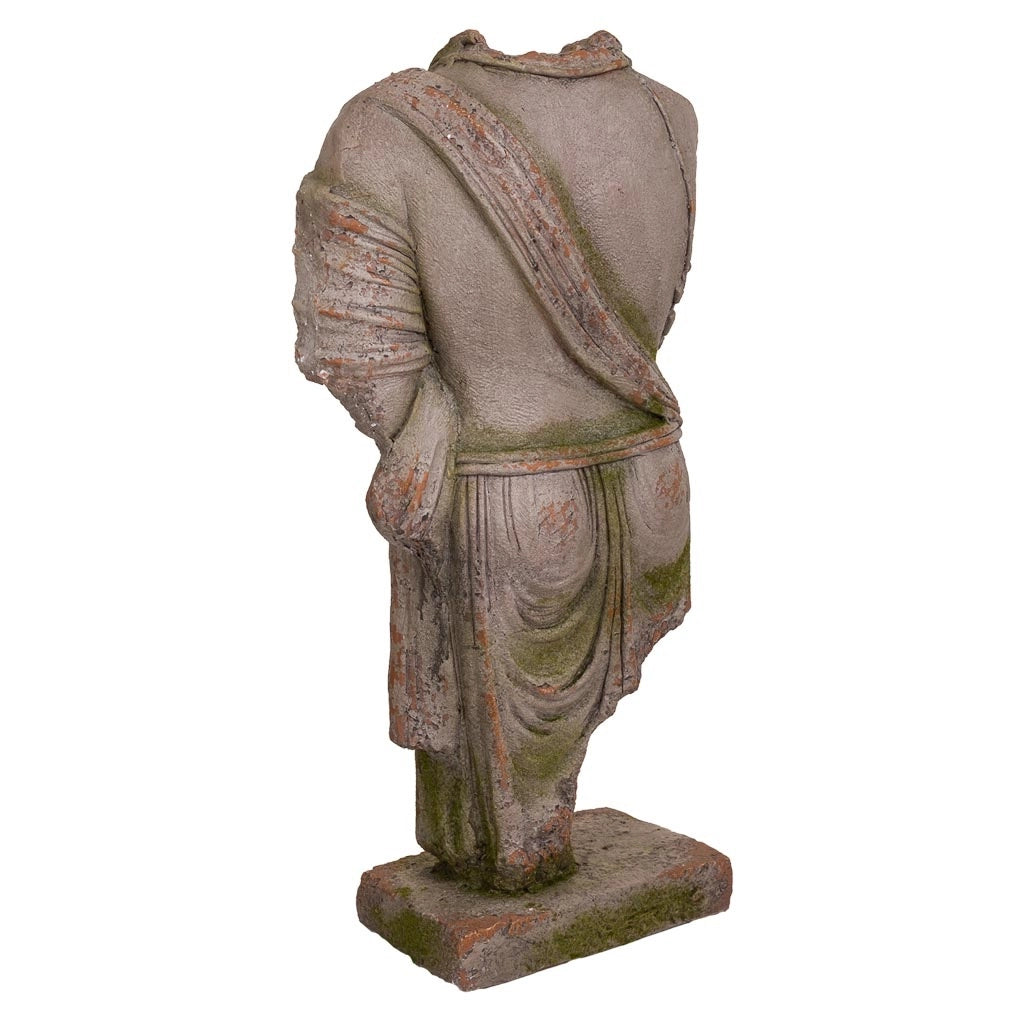Busto decorativo in magnesio 38x22x76h