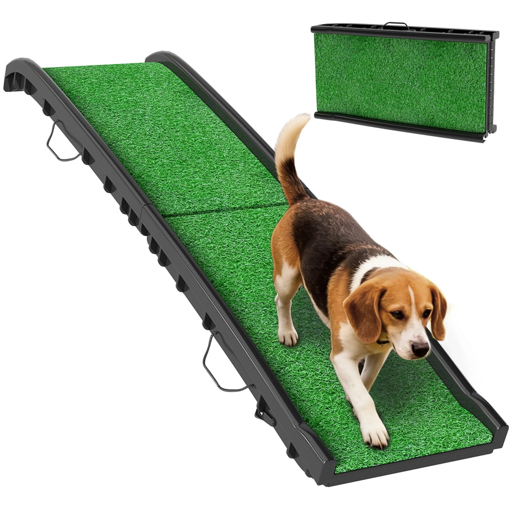 Rampa per Cane Pieghevole ¨C zephmum ¨C Verde 155 cm