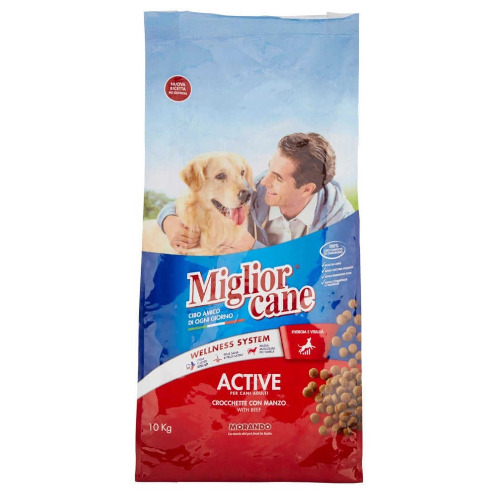 Multipack da 6 morando miglior cane crocchette con manzo da 10 kg ciascuno