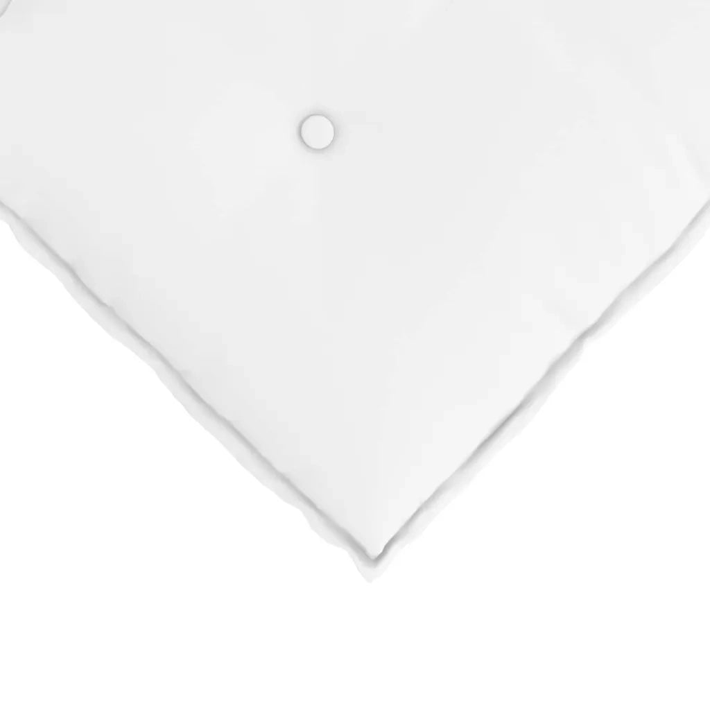 Cuscino per Schiena | Cuscino dorsale Bianco 50 x 19 x 45 cm Tessuto