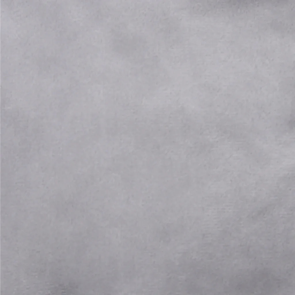Lettino per Cani Nero e Grigio 99x89x21 cm Peluche e Similpelle 171256