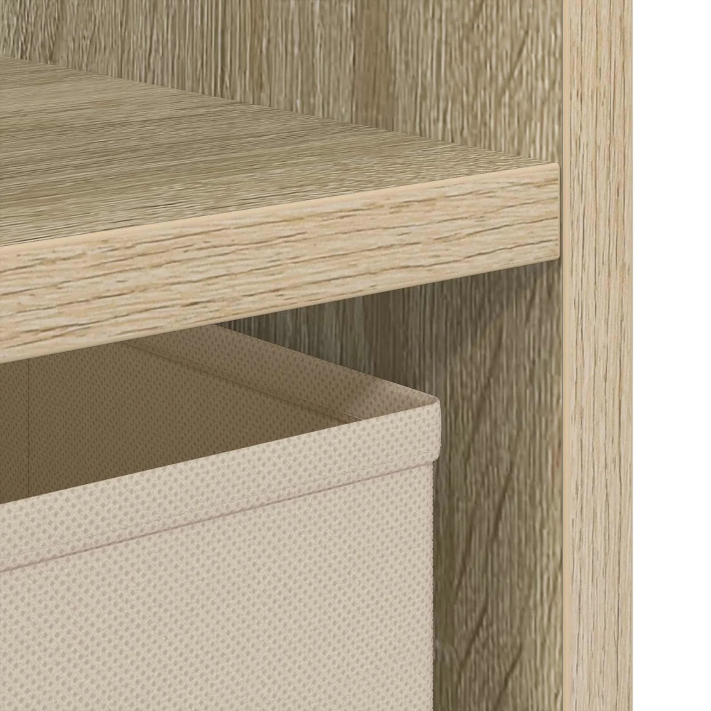 Comodino Rovere Sonoma 35 x 32 x 68,5 cm Legno multistrato 8000632