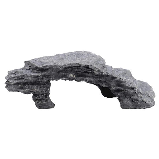Decorazione per acquario in pelle di tartaruga - non tossica - dimensioni 19,5 x 9 x 7 cm - nascondiglio per tartaruga