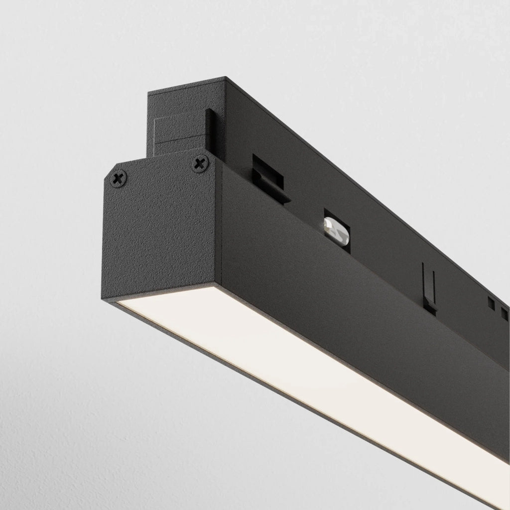 Maytoni Lampada Da Binario Moderna Exility Basis 1 Luce LED Integrato Nero Metallo
