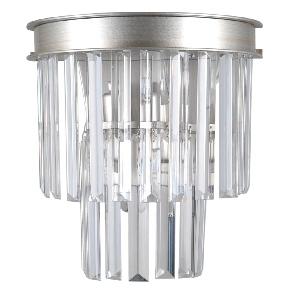 Applique Italux Verdes cristallo cromo 2xE14 dimmer