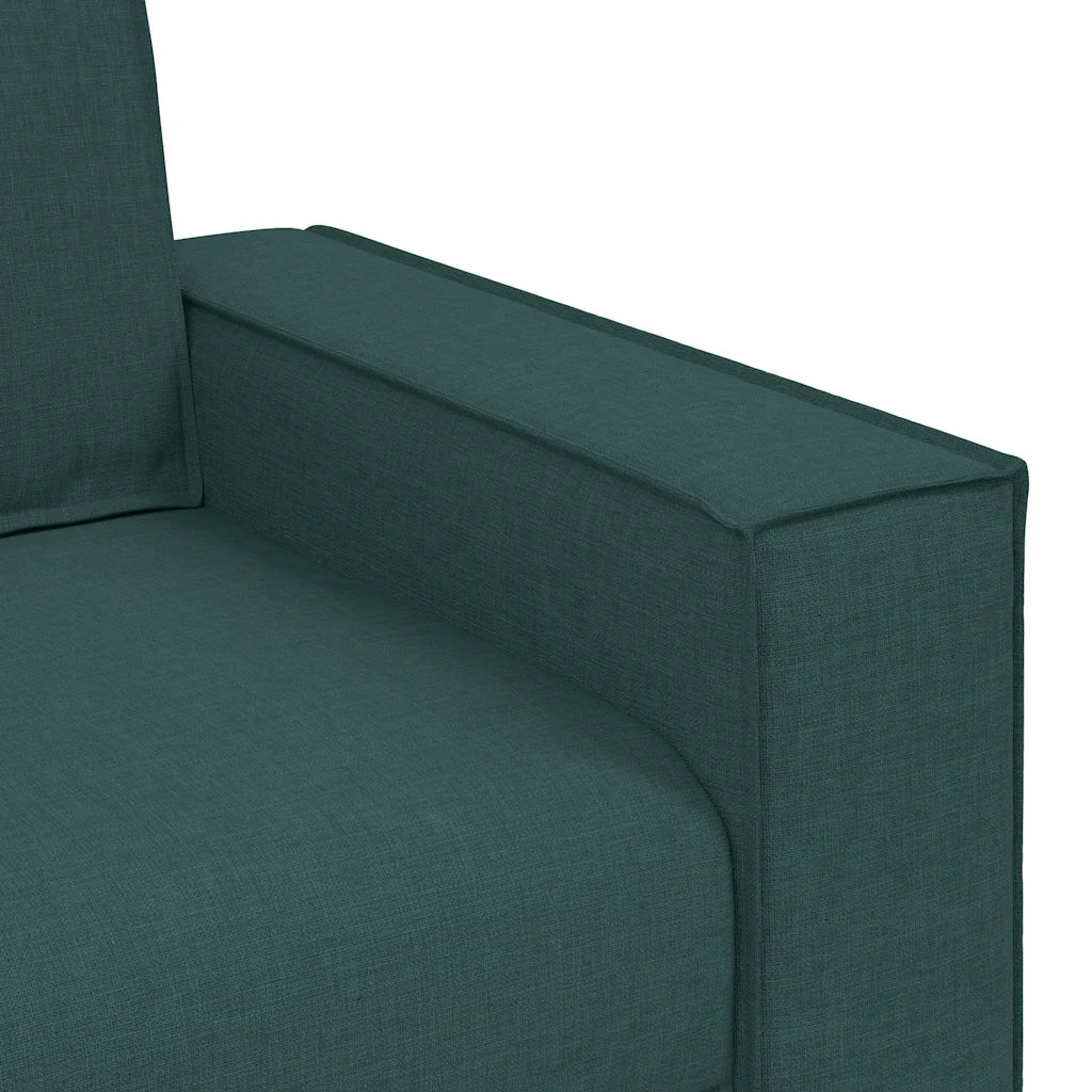 Poltrona Divano Verde Scuro 100x78x84 cm Tessuto 4104965