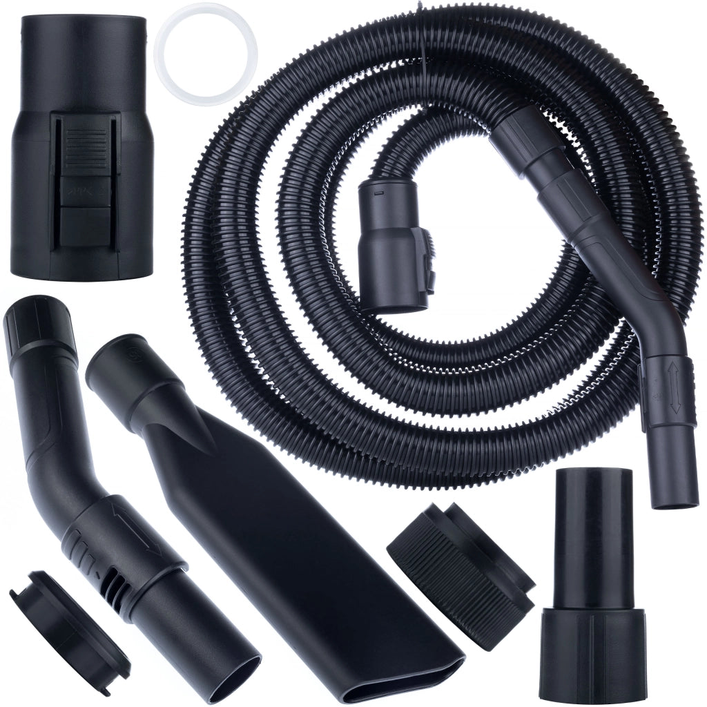 Tubo Flessibile di Ricambio per Aspirapolvere compatibile con Kärcher WD2–WD7, SE, MV, A – Lunghezza 4m, Alta Resistenza