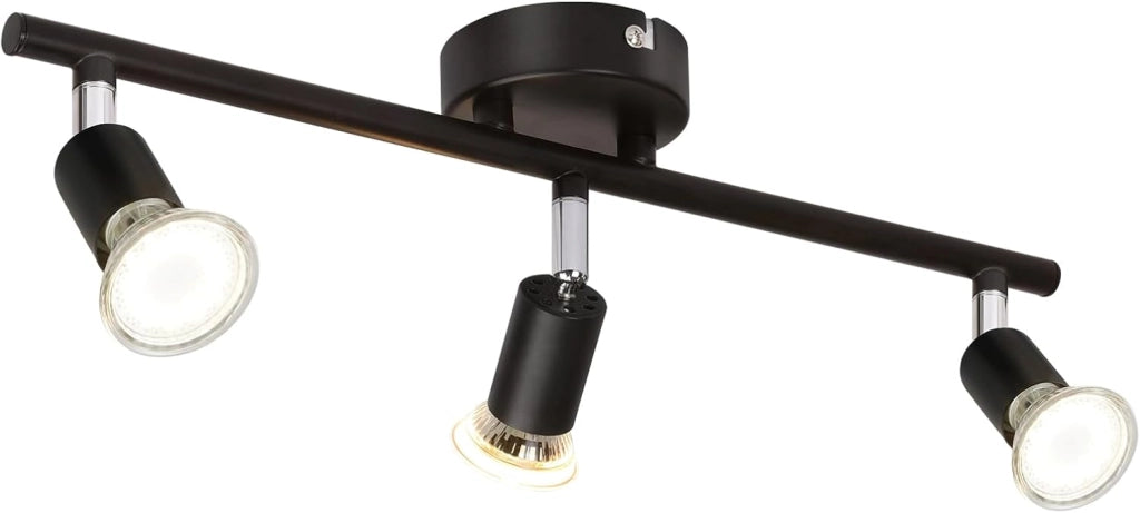 ZMH Faretto da soffitto 3 luci GU10 moderni per camera letto corridoio