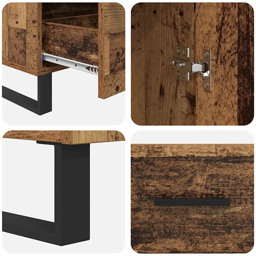 Credenza Legno vecchio 69,5 x 30 x 115 cm Legno multistrato 882496