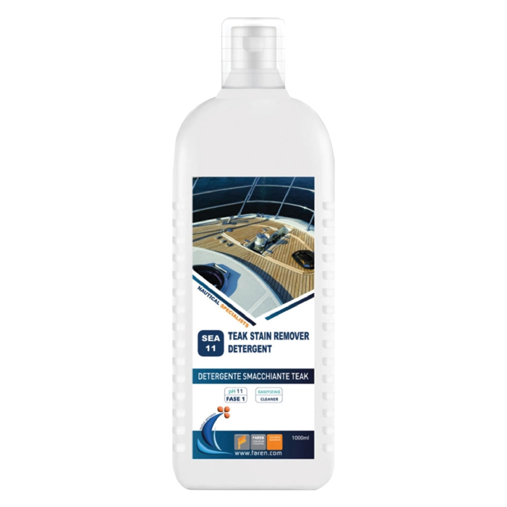 DETERGENTE SMACCHIANTE TEAK NAUTICO  'SEA 11' lt 1  - FAREN