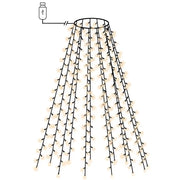 Luci per Albero di Natale con 180 LED-Luci decorative natalizie 180 cm