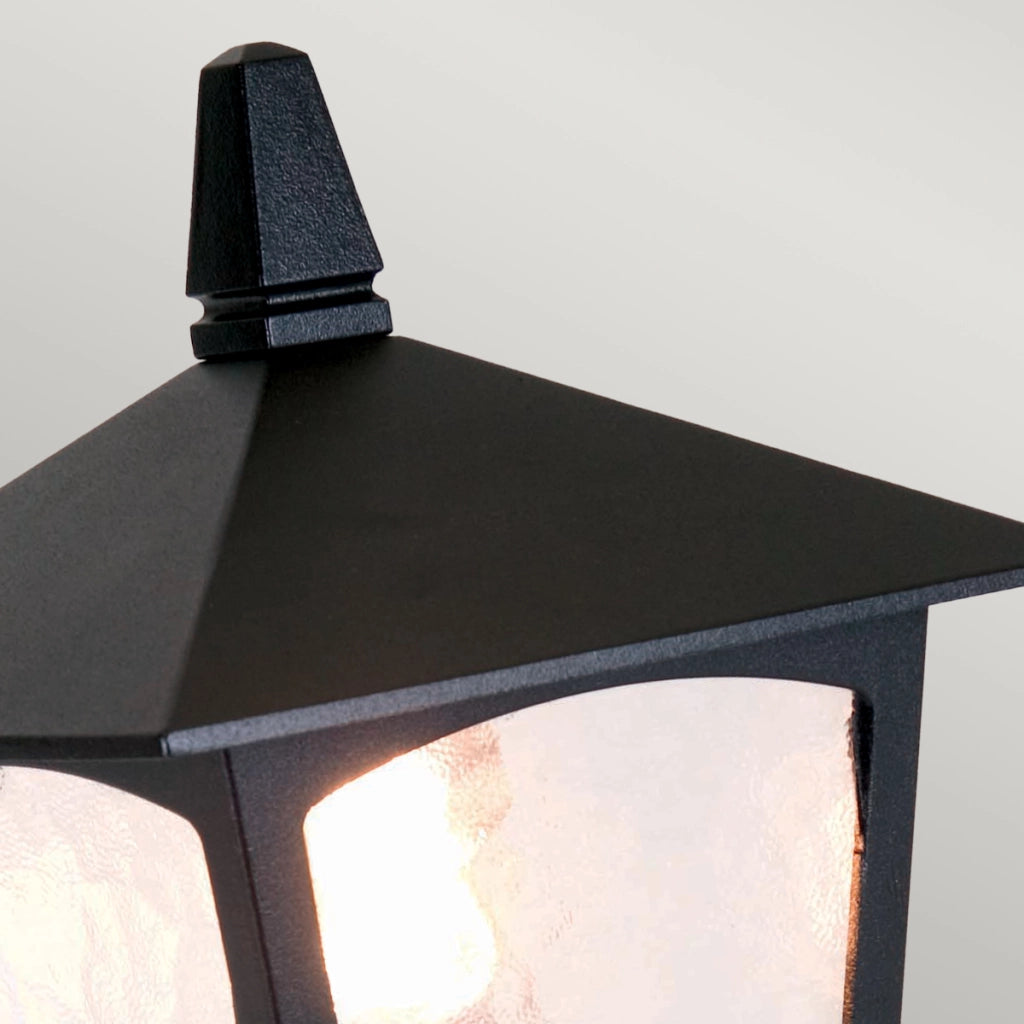 Lampione da esterno York nero E27 Elstead BL7-BLACK