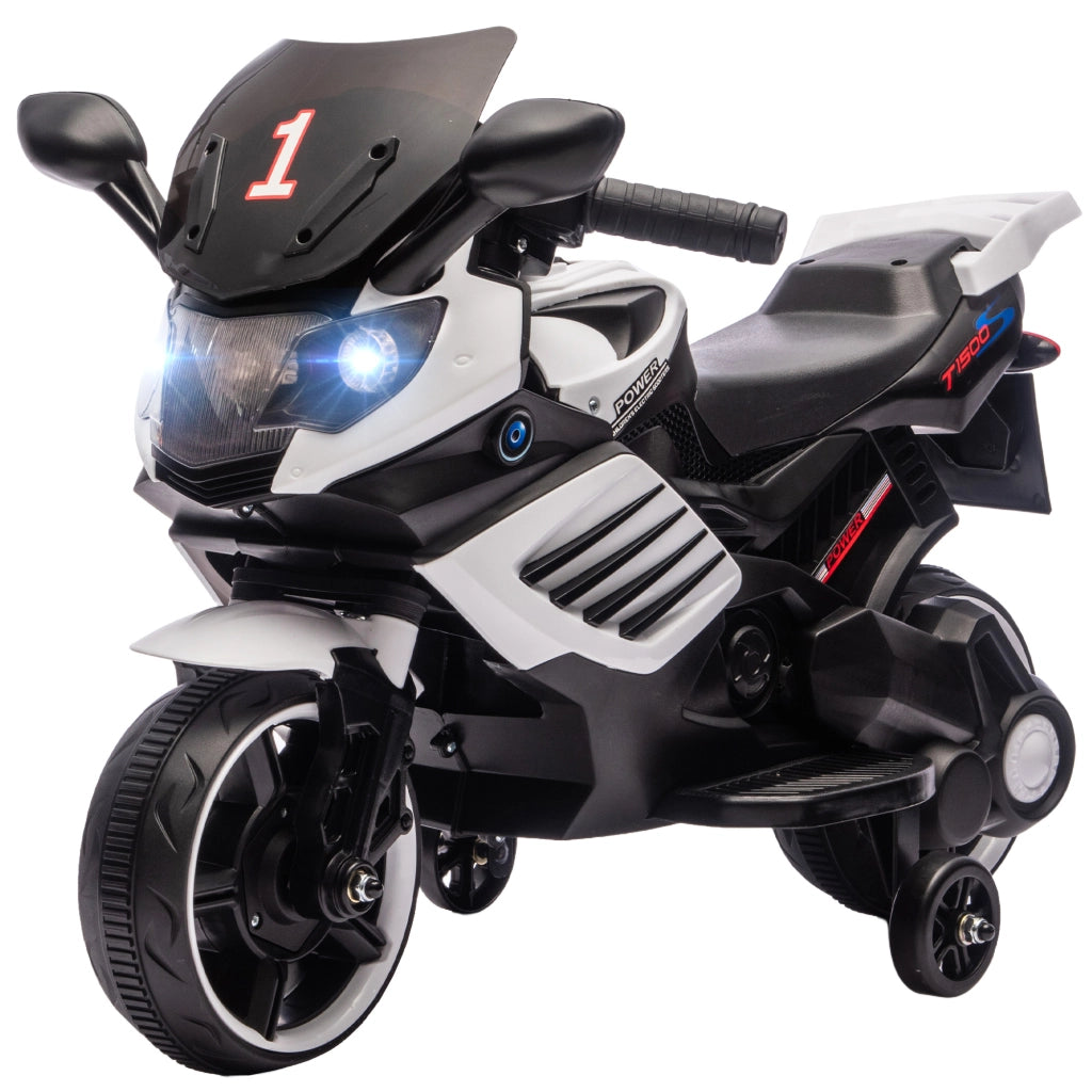 Moto Elettrica Bambini 6V ¨C Minimal ¨C Bianco