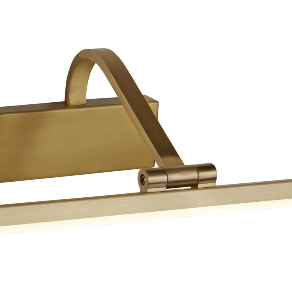 Applique Moderna Bilbao Acciaio Ottone Policarbonato Led 14W 3000K
