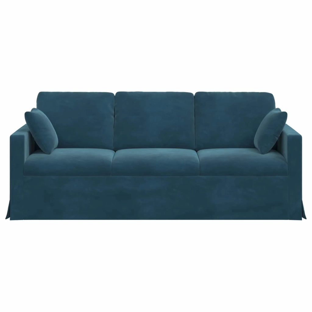Divano Blu 198 x 78 x 80 cm Velluto 42024439