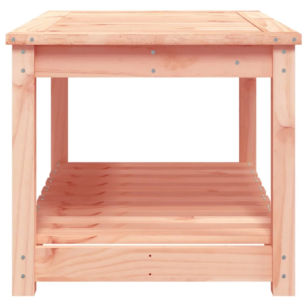 Tavolo da Giardino | Tavolino da esterno 82,5x50,5x45 cm in Legno Massello di Pino