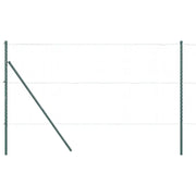 Palo della recinzione 13 pz Verde Acciaio CFW1592584