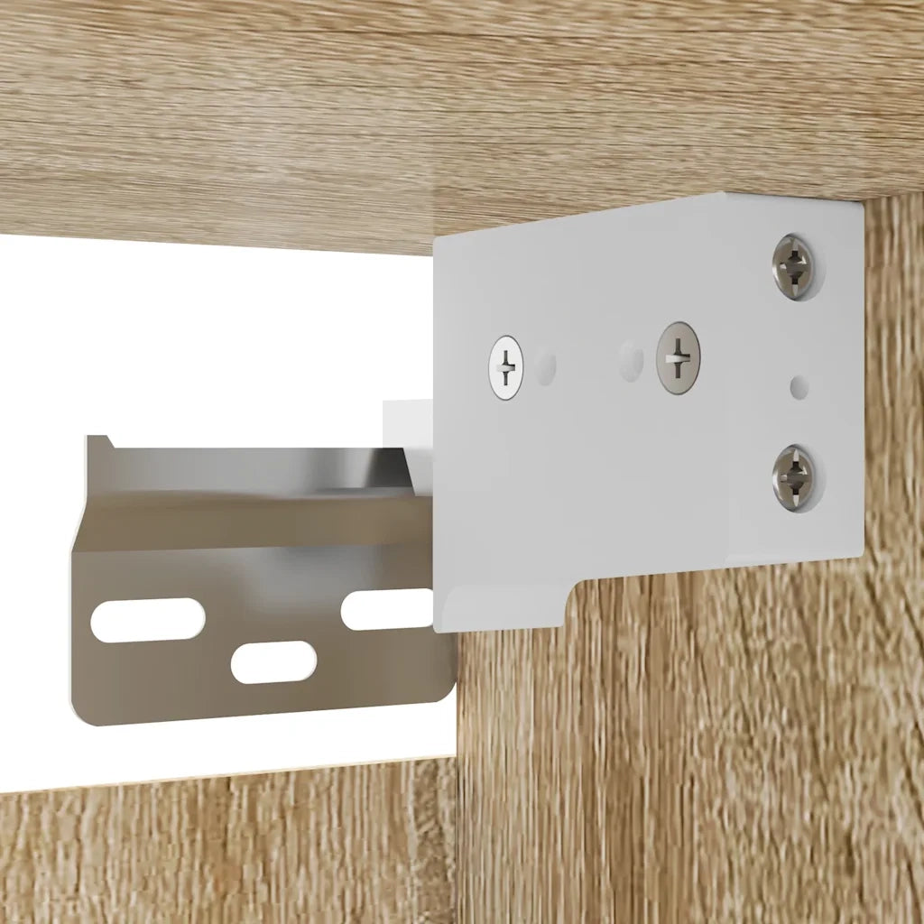 Mobili Porta TV a Parete 2pz | Armadietto TV | Mobile Porta TV Rovere Sonoma 30,5x30x30 cm