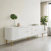 TV-Schrank bianco in MDF lunghezza 170 cm