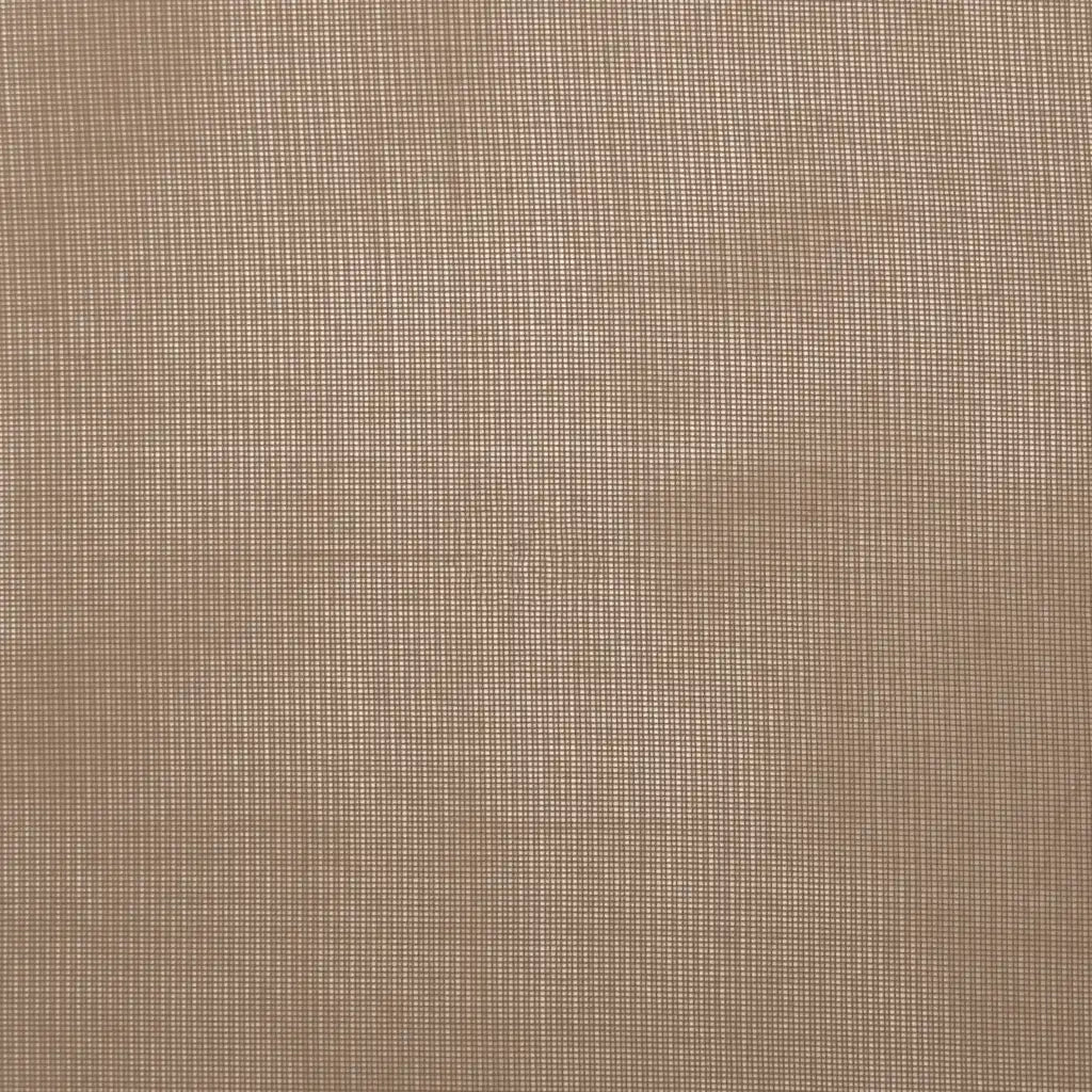 Tende in Voile con Occhielli 2 pz Marrone Chiaro 4102128