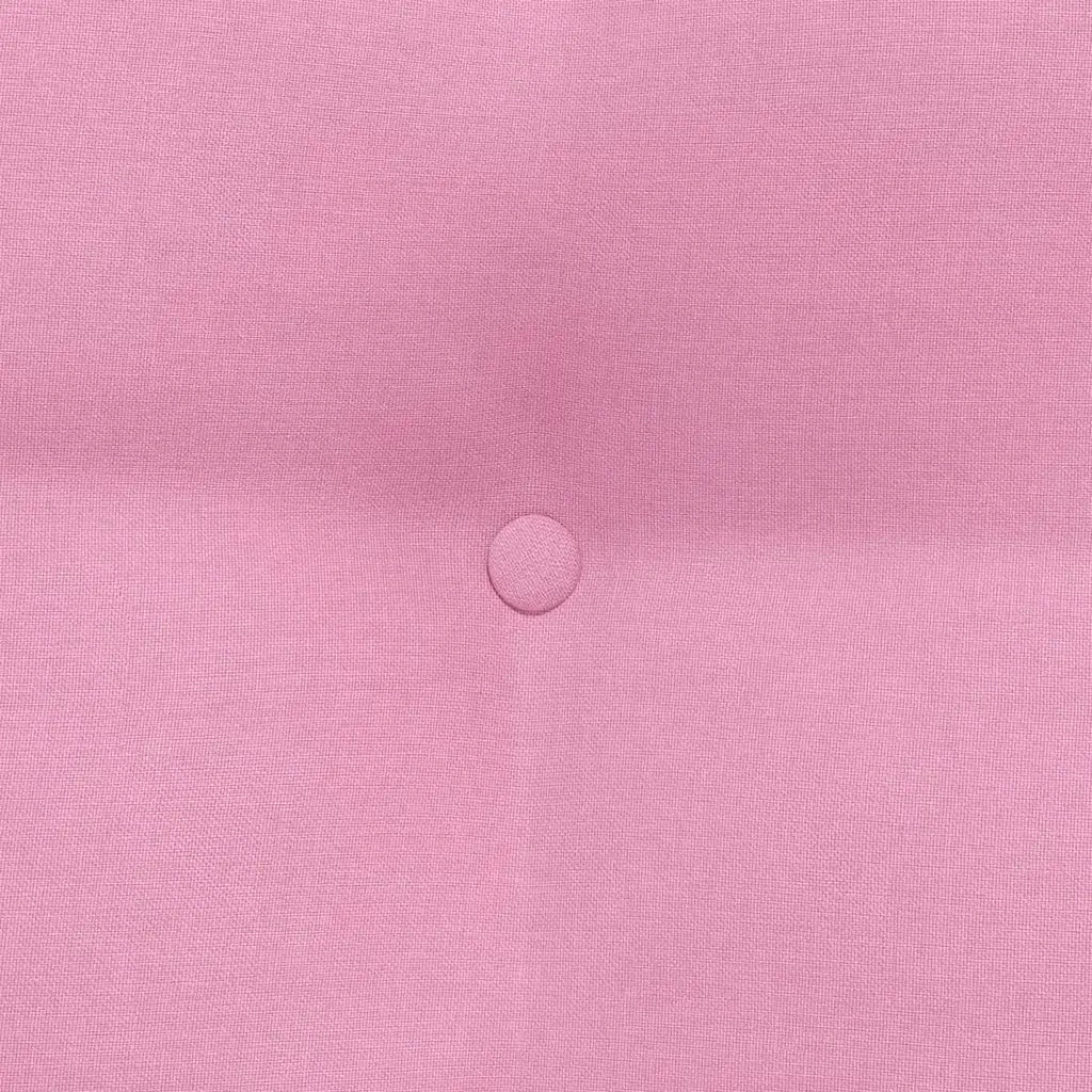 Cuscino per Schiena | Cuscino dorsale Rosa 60 x 24 x 50 cm Tessuto