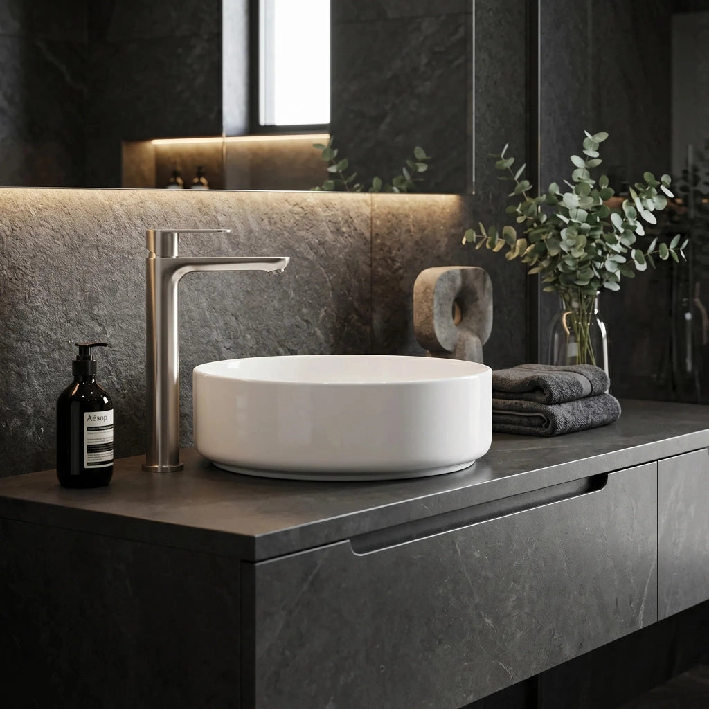 Rubinetto Da Bagno Rea Logan Brush Nickel
