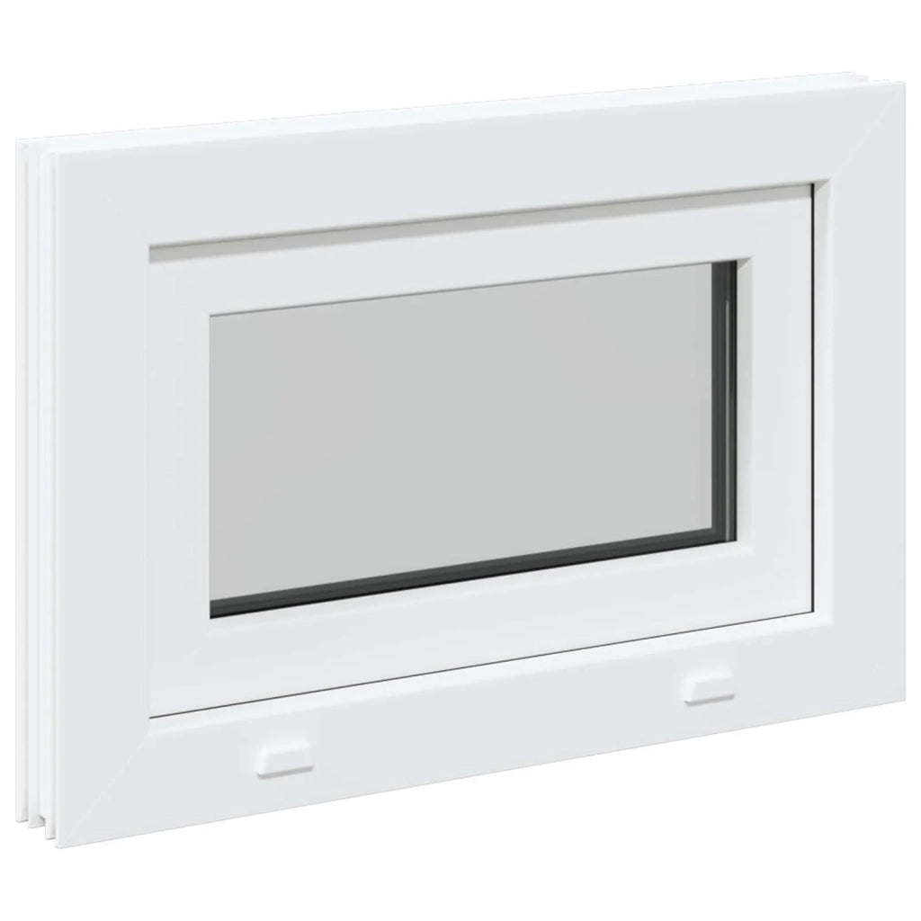 Finestra per Soffitta RISOR 60 x 40 cm PVC e Vetro Bianco 42047263